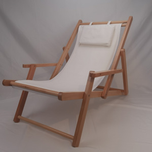 <span class=keywords><strong>Sillón</strong></span> <span class=keywords><strong>de</strong></span> Madera <span class=keywords><strong>de</strong></span> Haya <span class=keywords><strong>de</strong></span> Color Sólido con Reposacabezas, Estilo Wabi-Sabi, Ajustable, Suministro Directo del Fabricante - Product Image 4
