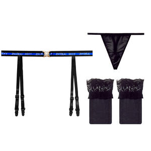 Bas de contention à lettres, bas de contention en soie noire à strass, bas de contention à l'entrejambe, bas de contention sexy, bas de contention pour les jambes magnifiques - Product Image 6