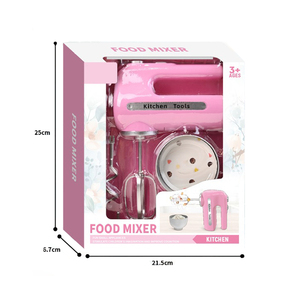 May Mắn Đồ Chơi Cầm Tay Nhỏ Trộn Trứng Beater <span class=keywords><strong>Mixer</strong></span> Đồ Chơi Điện Bảng Đứng Cầm Tay Thực Phẩm Trộn Bát Cho Trẻ Em Giả Vờ Chơi - Product Image 3