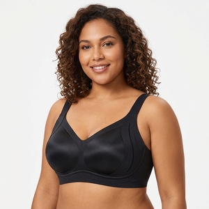 Soutiens-gorge sans couture en gros pour femmes, grandes tailles, respirants, push-up, sensation seconde peau, soutien liftant, pour le sport et le quotidien, lingerie pour poitrines généreuses - Product Image 5