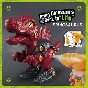 Juguete de Dinosaurio Desarmable KSF, Juguete Educativo STEM para Niños, Dinosaurio de Ensamblaje Manual con Destornillador - Product Image 5