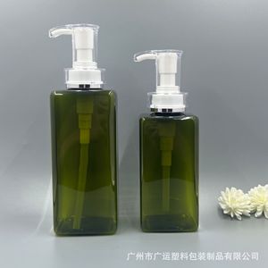 Distributeur de savon manuel en acrylique, 500 ml, design minimaliste pour hôtel - Product Image 4