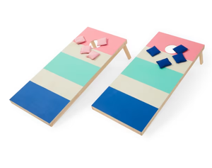 Jeu <span class=keywords><strong>de</strong></span> Cornhole Professionnel en Bois avec 8 Sacs <span class=keywords><strong>de</strong></span> <span class=keywords><strong>Sable</strong></span> <span class=keywords><strong>pour</strong></span> Jardin, Extérieur, Fêtes <span class=keywords><strong>de</strong></span> Famille, Jeux <span class=keywords><strong>de</strong></span> <span class=keywords><strong>Pelouse</strong></span> - Marque EZ - Product Image 2