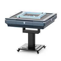 Nueva Mesa de Mahjong Automática para Cuatro Jugadores, Mesa de Mahjong Eléctrica Plegable de Baja Frecuencia para el Hogar, Mesa de Comedor de Doble Uso