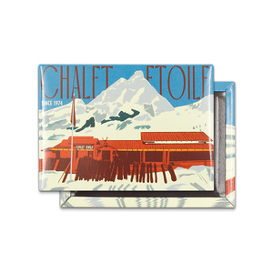 Imán para Refrigerador con Forma Personalizada, Magnético Fuerte, Ecológico, Regalo Publicitario, Logotipo Grabado en Relieve de Doble Cara, Metal, Aluminio, Art Deco - Product Image 2
