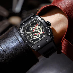 Nouvelle montre ZIDO pour homme, style décontracté, automatique à quartz, évidée, lumineuse, écologique, en acrylique, modèle Black Warrior 1707 - Product Image 3