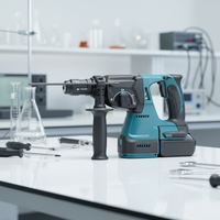 Marteau perforateur électrique sans fil sans balais 800W, 4800ipm, avec batterie MAK18V, outil de perçage et de cisaillage rotatif