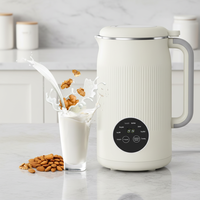 Machine à extraire le lait de soja électrique de qualité supérieure, en acier inoxydable, mousseur à lait automatique, chauffage multifonctionnel, pour hôtel