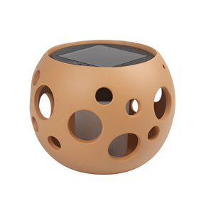 Productos de tendencia 2024 Nuevas llegadas LED IP44 Lámpara de mesa de vela de cerámica solar <span class=keywords><strong>para</strong></span> el hogar balcón jardín Patio - Product Image 3
