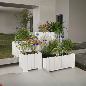 Bacs de plantation pour jardins extérieurs, cours et balcons, bacs à fleurs en plastique anti-corrosion, bacs de plantation sur mesure - Product Image 4