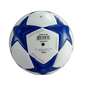 2022 2023 desain logo kustom Football High-end produsen soccerball pasokan langsung PU Latihan Bola Sepak