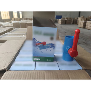 Pntek <span class=keywords><strong>10</strong></span> inç mavi PVC plastik soket küresel vana PN10 PN16 manuel güç su medya için sıcak satış OEM özelleştirilmiş destek - Product Image 5