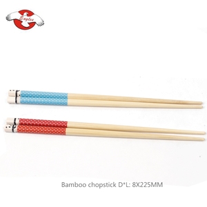 Wholesale Bulk Cheap Prices Japanese Korean Style Printed <strong>Reusable</strong> Bamboo Wood <strong>Chopsticks</strong> - Product Image 5