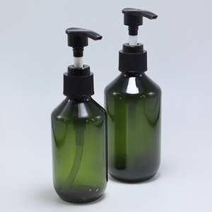 Custom 100ml <b>200ml</b> 300ml 400ml 500ml Amber Green Transparent Plastic PET Shampoo <b>Bottle</b> Hair Oil <b>Bottle</b> With Lotion Pump - Product Image 3