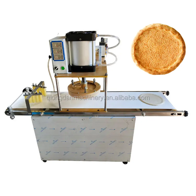 Automatic industrial commercial flat bread Turkish naan bread making machine of production line pita bread machine