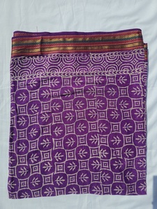 Sarongs et paréos faits main à l'impression au bloc, en coton léger, pour femmes, vêtements de plage et de villégiature - Product Image 2