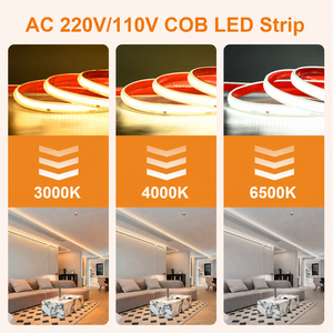 Tira de Luces LED de Neón Súper Brillante de 110V 220V, 120 LED/M, IP67, Impermeable, para Residencias, Restaurantes, Hoteles, Parques Temáticos, Jardines, Paisajes - Product Image 6