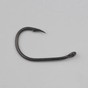 50 pièces Hameçons de pêche en acier au carbone à ardillon dorés Mustad <span class=keywords><strong>Gamakatsu</strong></span> pour carpe Accessoires de pêche 2 # -12 #   Hameçon inversé pour carpe et basse - Product Image 1