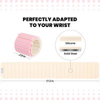 Poids de poignet magnétique personnalisé en gros avec logo, poids de poignet en silicone de 2 lb pour femmes, accessoires de Pilates, équipement de gym