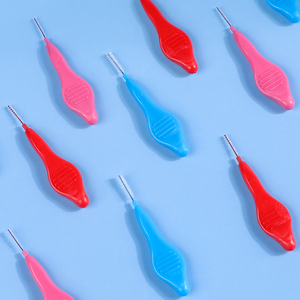 Cura <span class=keywords><strong>dentale</strong></span> di trasporto libero di Plastica Portatile 15 Pcs Interdentale Pennello con 1 cap - Product Image 4