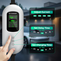 Câble de charge EV Gocean 3,5 kW 16A Mode 2 pour la recharge des véhicules électriques Chargeur EV portable