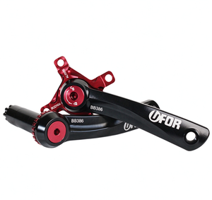 Juego de manivela para bicicleta de montaña personalizado de fábrica, AL7075, 165-175 mm, kit de manivela UFOR C-104 confiable para piezas de reparación de bicicletas de montaña y de ciudad - Product Image 1