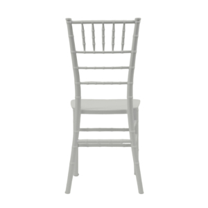 Grande demande Vente en gros Banquet de mariage <span class=keywords><strong>Location</strong></span> d'événement Chaise tiffany empilable monobloc non détachable en résine blanche - Product Image 3