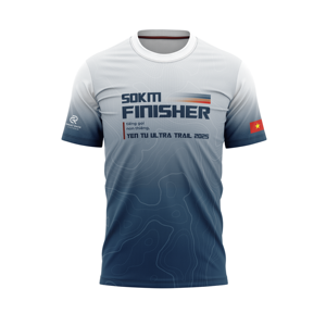 Camiseta Deportiva Personalizable para Correr, Material 95% Algodón 5% Spandex, Venta al Por Mayor de Fabricación en Vietnam - Product Image 1