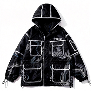 Venta al por Mayor de Fábrica 2026 OEM Personalizado Venta Directa Chaqueta Casual de Invierno para Hombre, Material de Poliéster Resistente, Diseño Multibolsillos - Product Image 1