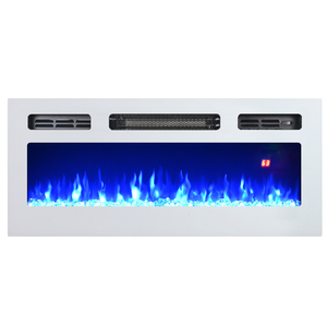 <span class=keywords><strong>Chimenea</strong></span> Eléctrica de <span class=keywords><strong>Pared</strong></span> <span class=keywords><strong>Pequeña</strong></span> con LED Blanco de 32 Pulgadas para Sala de Estar - Product Image 2