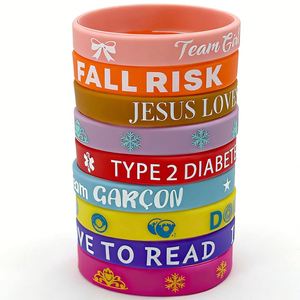 Bracelet en silicone personnalisé avec logo, activités promotionnelles personnalisées, bracelet de sport à prix avantageux - Product Image 4