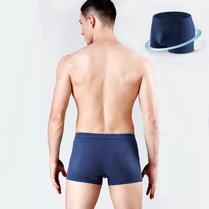 Commercio all'ingrosso della fabbrica Logo personalizzato 100% del pugile degli uomini del <span class=keywords><strong>cotone</strong></span> breve biancheria intima magnetica <span class=keywords><strong>senza</strong></span> soluzione di continuità 4 Pack <span class=keywords><strong>Boxer</strong></span> per gli uomini