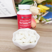 Winstown 28-Tage Detox Flacher Bauch Tabletten Schnelle Schlankheits-Pillen Garcinia Cambogia Kapseln Flacher Bauch Produkt Nahrungsergänzungsmittel