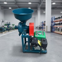Machine à poudre alimentaire sèche/humide à essence pour la mouture de beurre de noix, pâte de sésame, lait de soja, lait de riz – un moulin à farine pratique