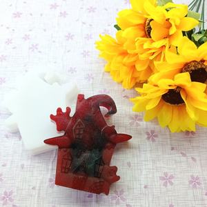 Moules de coulée en résine faits à la main pour bricolage ornements décoratifs Ins Style Silicone outils de bureau Santa moule - Product Image 3