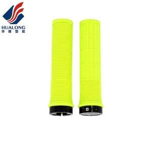 2025 R2 cao su một bên khóa Silicone xe đạp xe đạp tay Lái Cuối phích cắm chống trượt đường xe đạp Grips HL-G241 - Product Image 4