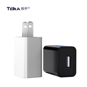 Cargador Riddle 5V1A, enchufe de carga USB para teléfono móvil, certificado PSE japonés en blanco y negro para uso transfronterizo - Product Image 1