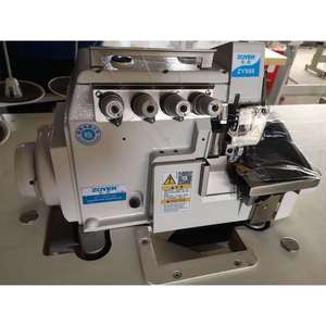 Máquina de coser overlock de cuatro hilos Zoyer ZY988-4FD para uso industrial en telas - Product Image 1