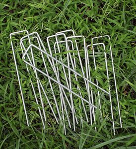 Clous de fixation en acier galvanisé en U, anti-rouille, pour fixer les bâches anti-mauvaises herbes et les toiles de paillage - Product Image 3