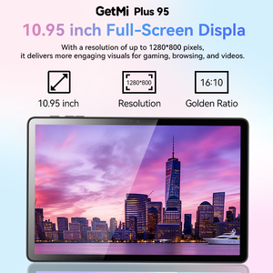 GetMi Plus 95 Stock in Malaysia 10.95 Inch Octa Core Capacitive Screen 1280*800 Resolution 16GB RAM 128GB Android <b>Tablet</b> PC - Product Image 5