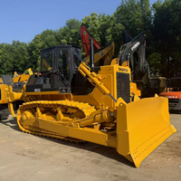 Bulldozer SHANTUI SD22 Usado a Bajo Precio con Maquinaria y Herramientas de Construcción, Bulldozer Shantui SD22 de Segunda Mano, SD16, SD32, SD22