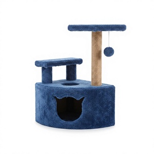 High-quality Amistar scratching post "Blue Ocean <b>Cat</b> House", eco-friendly and durable. Suitable <b>for</b> all breeds and sizes. - Product Image 1