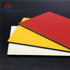 Panneaux muraux extérieurs, designs de portes, plaque en alliage d'aluminium, couleur personnalisable, épaisseur, haute résistance à la corrosion pour la cuisine - Product Image 2