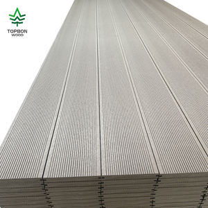 Revestimiento de Pared Exterior Moderno Impermeable de WPC, Panel de Pared Exterior de WPC Acanalado para Jardín - Product Image 4