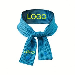 Custom Logo China Unisex <b>Cooling</b> <b>Neck</b> <b>Wrap</b> Reusable Gel Ice Pack Soft <b>Neck</b> Cooler for Summer Golf Tennis Outdoor Sports Work - Product Image 1