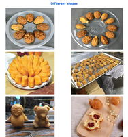 Chauffage au gaz ou électrique taiyaky fabricant mini gaufre gâteau machine entièrement automatique