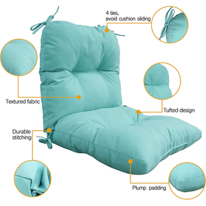 <span class=keywords><strong>Cuscino</strong></span> della sedia SUREWALHOME <span class=keywords><strong>cuscino</strong></span> della sedia spessa con cravatte <span class=keywords><strong>per</strong></span> la Sciatica posteriore <span class=keywords><strong>per</strong></span> alleviare il <span class=keywords><strong>cuscino</strong></span> della sedia <span class=keywords><strong>per</strong></span> l'ufficio auto poltrone da giardino - Product Image 4