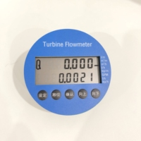 Programmable débitmètre à turbine liquide compteur électrique pcb panneaux avec 4-20mA sortie de courant