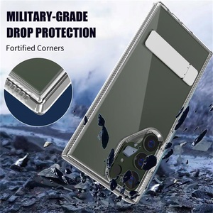 Custodia rigida trasparente per PC per <span class=keywords><strong>Samsung</strong></span> Galaxy S23 <span class=keywords><strong>Ultra</strong></span> <span class=keywords><strong>S22</strong></span> S21 S24, custodia per telefono con supporto laterale antiurto - Product Image 5