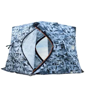 Автоматическая палатка для зимнего кемпинга и рыбалки